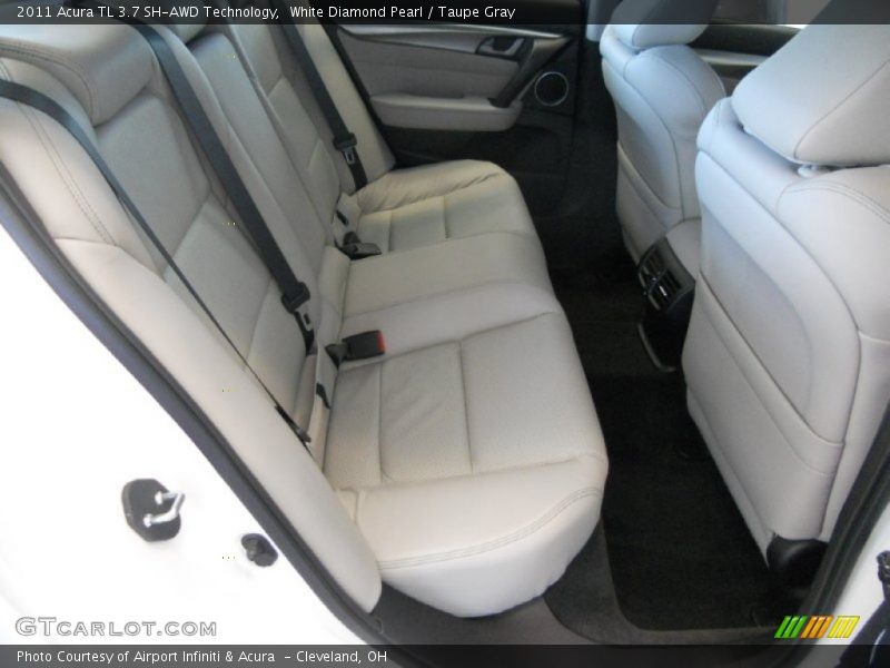  2011 TL 3.7 SH-AWD Technology Taupe Gray Interior
