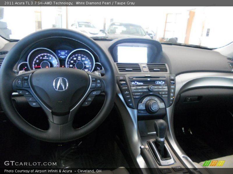 Dashboard of 2011 TL 3.7 SH-AWD Technology