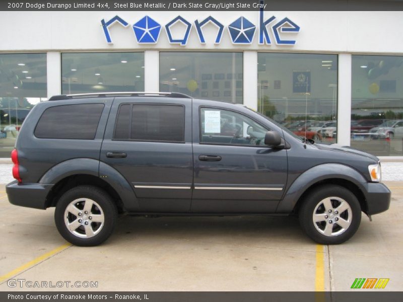 Steel Blue Metallic / Dark Slate Gray/Light Slate Gray 2007 Dodge Durango Limited 4x4