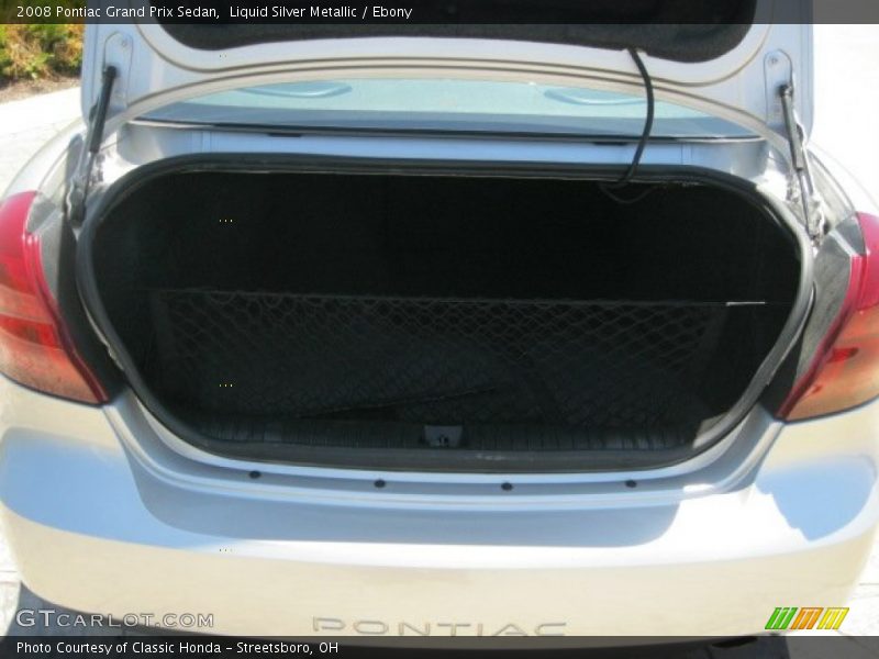Liquid Silver Metallic / Ebony 2008 Pontiac Grand Prix Sedan