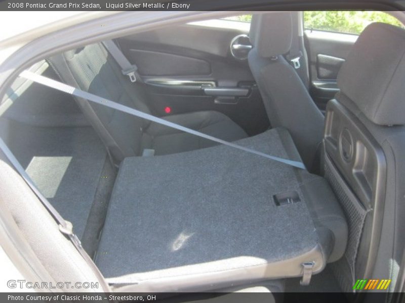 Liquid Silver Metallic / Ebony 2008 Pontiac Grand Prix Sedan