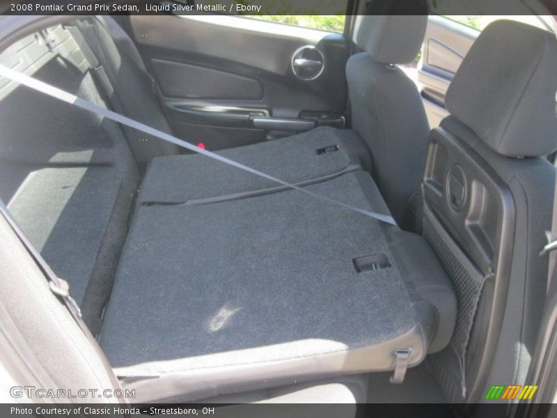 Liquid Silver Metallic / Ebony 2008 Pontiac Grand Prix Sedan