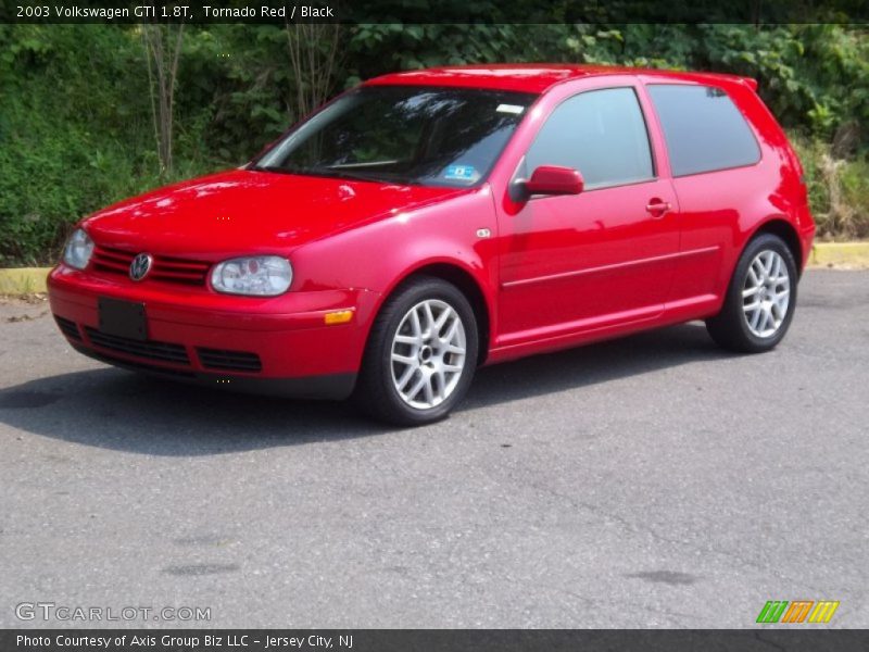 Tornado Red / Black 2003 Volkswagen GTI 1.8T