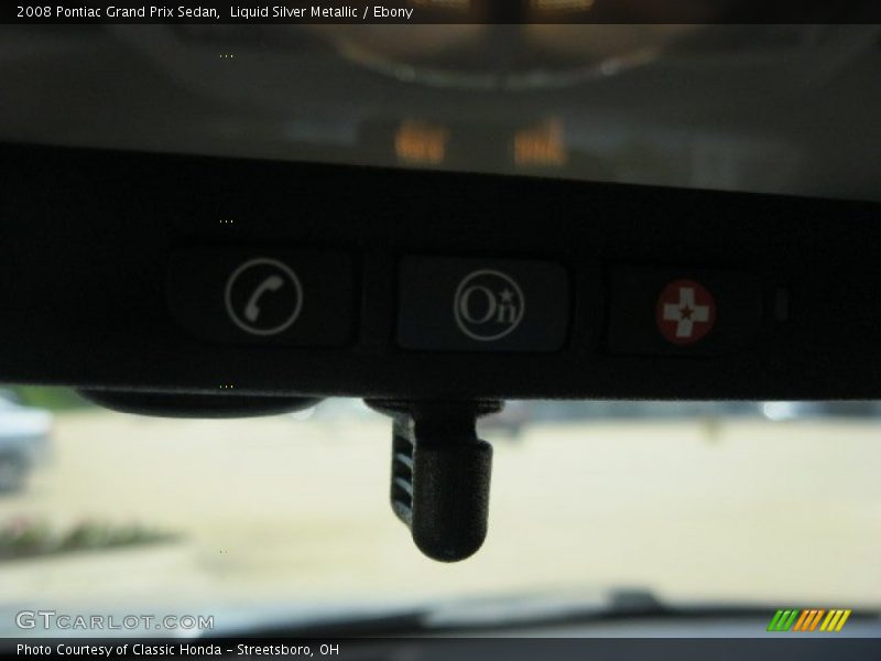 Liquid Silver Metallic / Ebony 2008 Pontiac Grand Prix Sedan