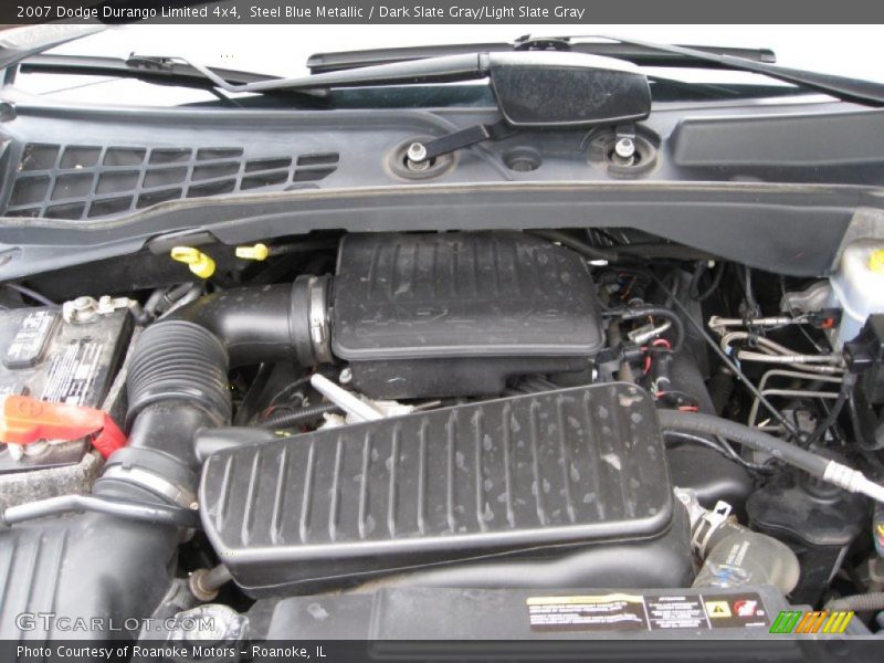  2007 Durango Limited 4x4 Engine - 4.7 Liter SOHC 16-Valve V8