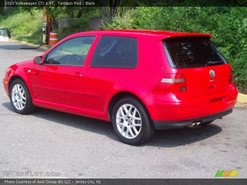 Tornado Red / Black 2003 Volkswagen GTI 1.8T