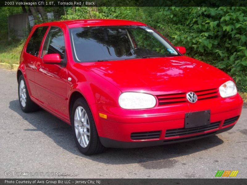 Tornado Red / Black 2003 Volkswagen GTI 1.8T