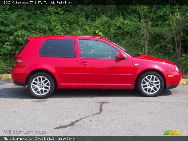 Tornado Red / Black 2003 Volkswagen GTI 1.8T