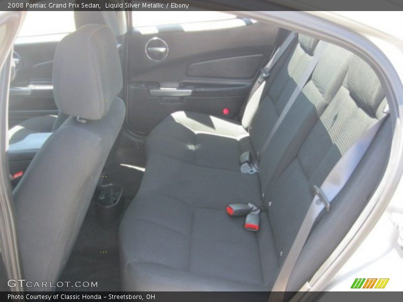 Liquid Silver Metallic / Ebony 2008 Pontiac Grand Prix Sedan