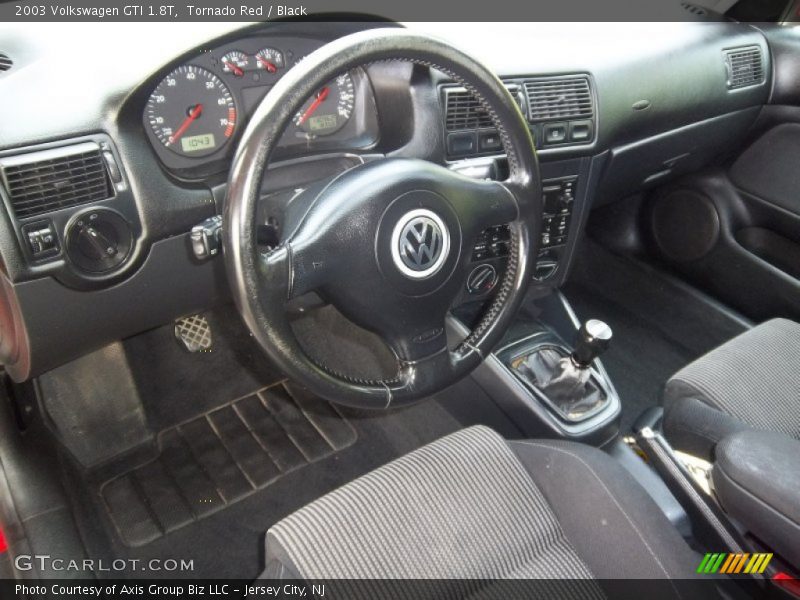  2003 GTI 1.8T Black Interior