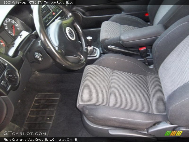 Tornado Red / Black 2003 Volkswagen GTI 1.8T