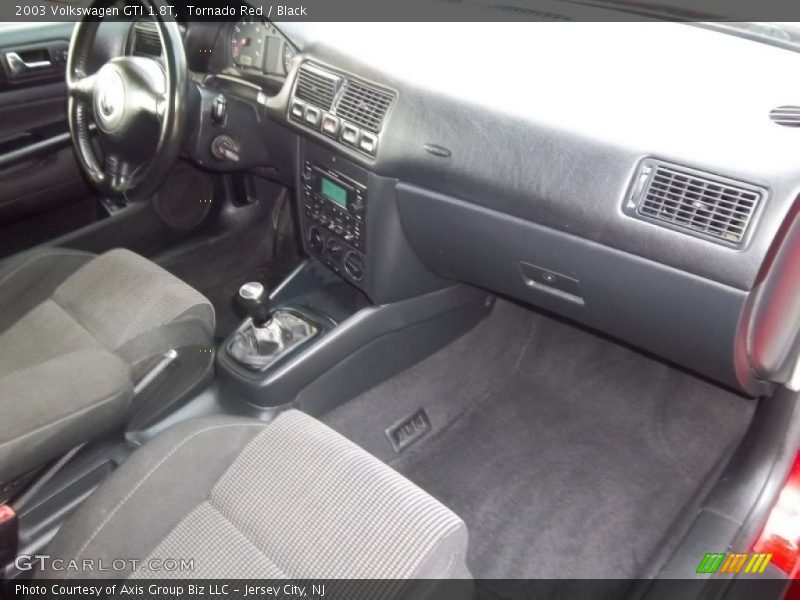 Tornado Red / Black 2003 Volkswagen GTI 1.8T