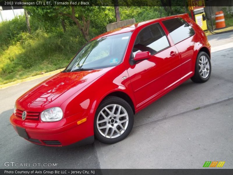 Tornado Red / Black 2003 Volkswagen GTI 1.8T