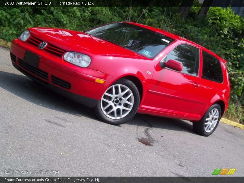 Tornado Red / Black 2003 Volkswagen GTI 1.8T
