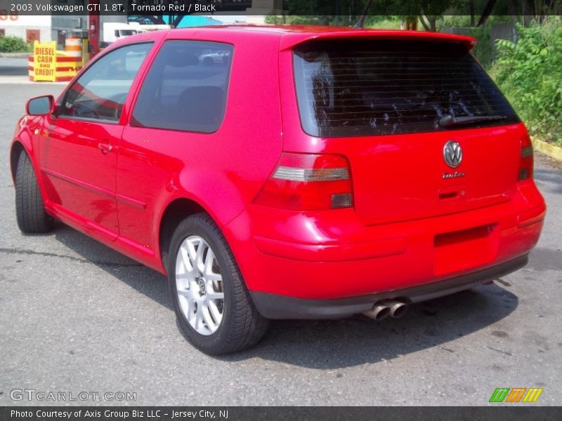 Tornado Red / Black 2003 Volkswagen GTI 1.8T