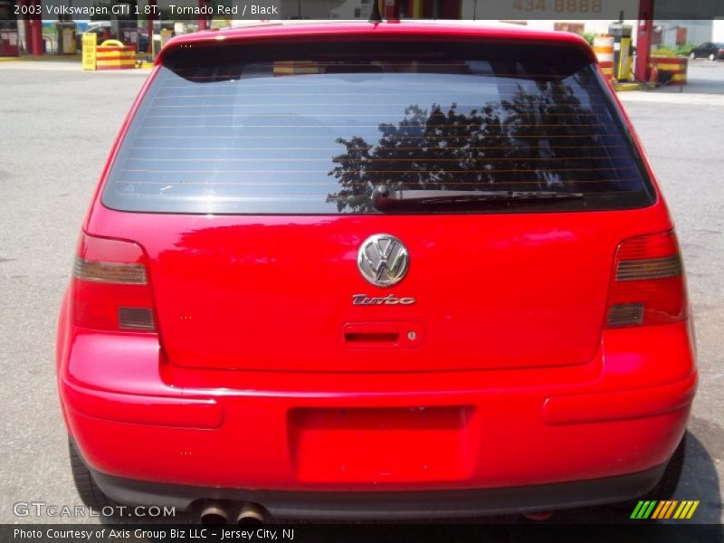 Tornado Red / Black 2003 Volkswagen GTI 1.8T