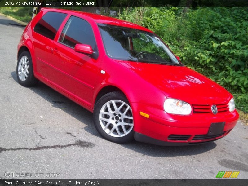 Tornado Red / Black 2003 Volkswagen GTI 1.8T