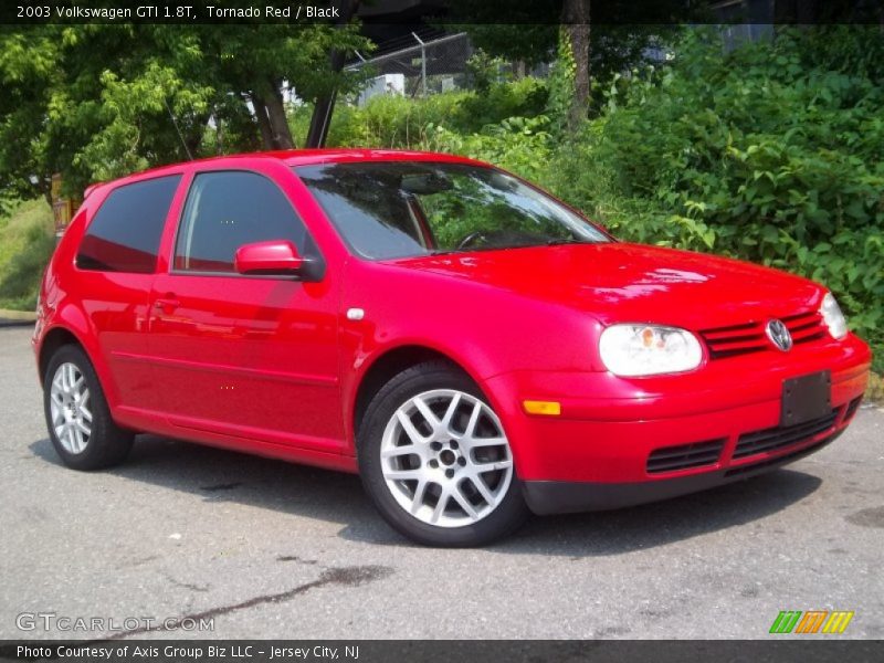 Tornado Red / Black 2003 Volkswagen GTI 1.8T