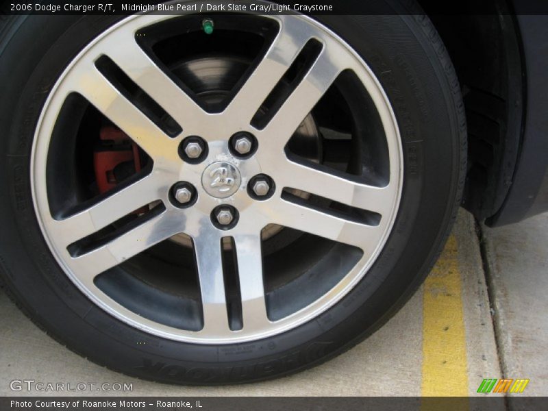 Midnight Blue Pearl / Dark Slate Gray/Light Graystone 2006 Dodge Charger R/T