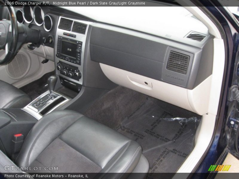 Midnight Blue Pearl / Dark Slate Gray/Light Graystone 2006 Dodge Charger R/T