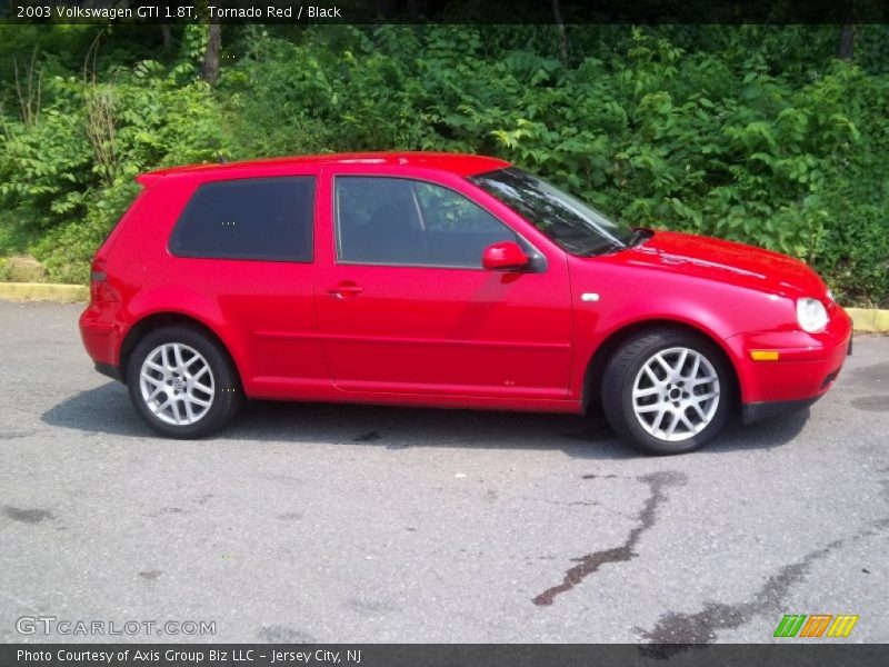 Tornado Red / Black 2003 Volkswagen GTI 1.8T