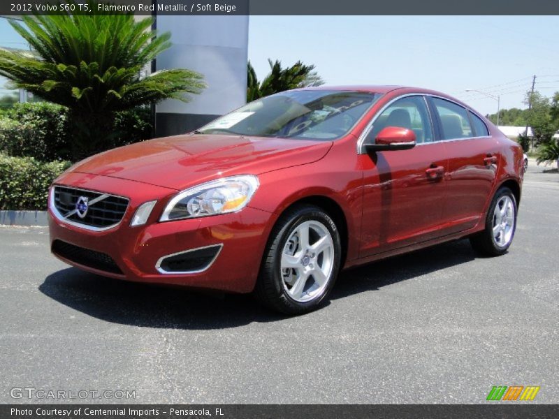  2012 S60 T5 Flamenco Red Metallic