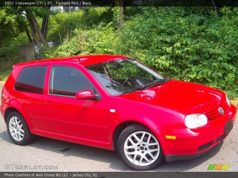 Tornado Red / Black 2003 Volkswagen GTI 1.8T