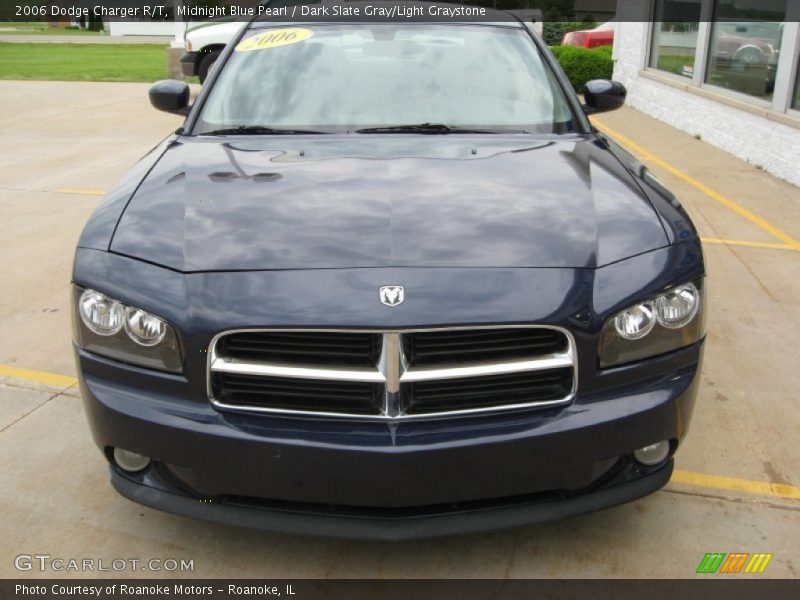 Midnight Blue Pearl / Dark Slate Gray/Light Graystone 2006 Dodge Charger R/T
