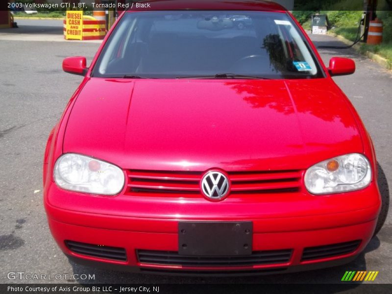 Tornado Red / Black 2003 Volkswagen GTI 1.8T