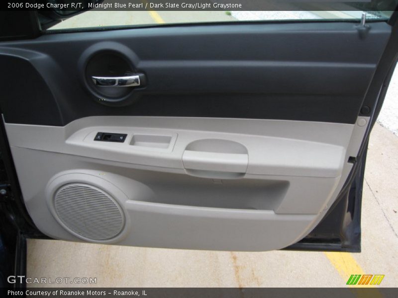 Midnight Blue Pearl / Dark Slate Gray/Light Graystone 2006 Dodge Charger R/T