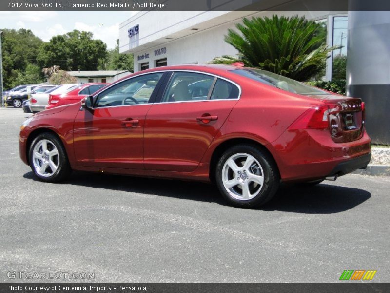  2012 S60 T5 Flamenco Red Metallic