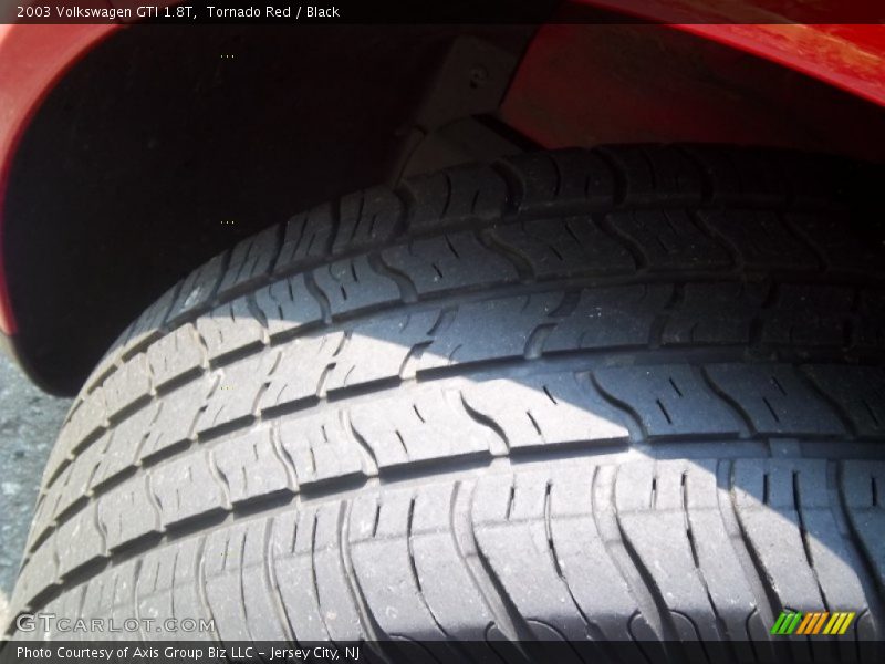 Tornado Red / Black 2003 Volkswagen GTI 1.8T