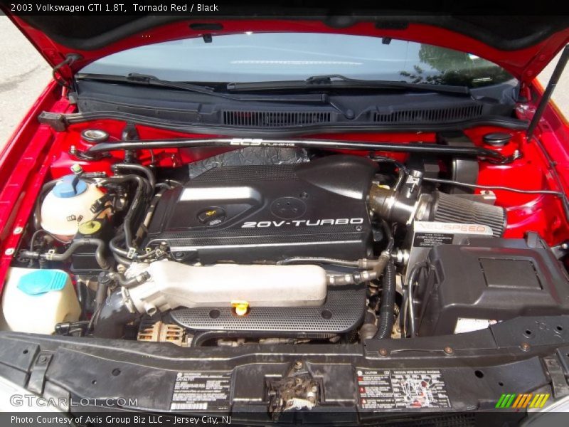  2003 GTI 1.8T Engine - 1.8 Liter Turbocharged DOHC 20-Valve 4 Cylinder