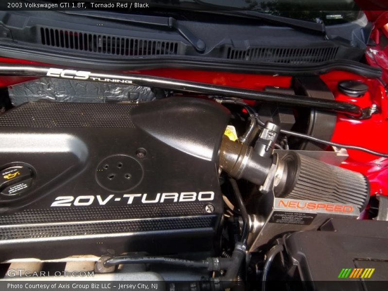 Tornado Red / Black 2003 Volkswagen GTI 1.8T
