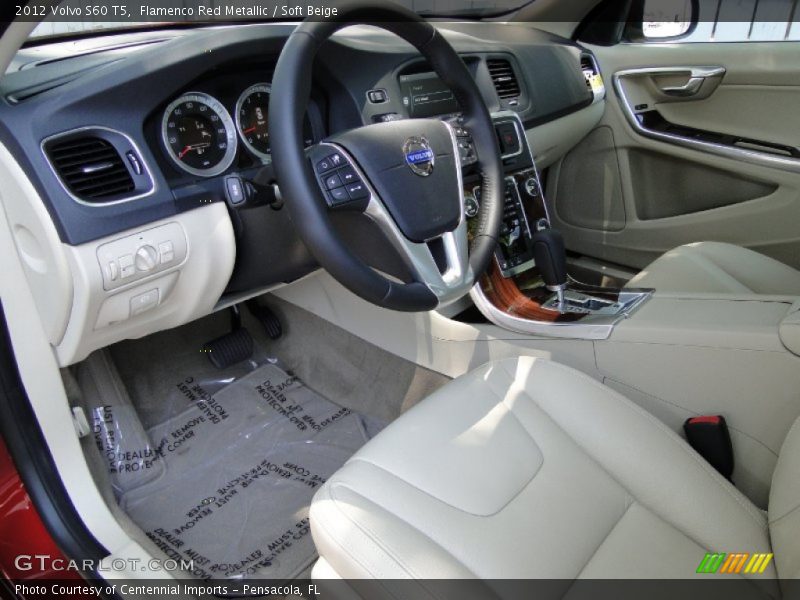 Dashboard of 2012 S60 T5