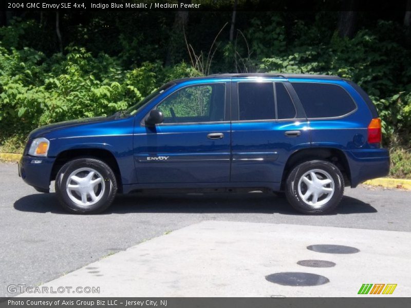 Indigo Blue Metallic / Medium Pewter 2004 GMC Envoy SLE 4x4