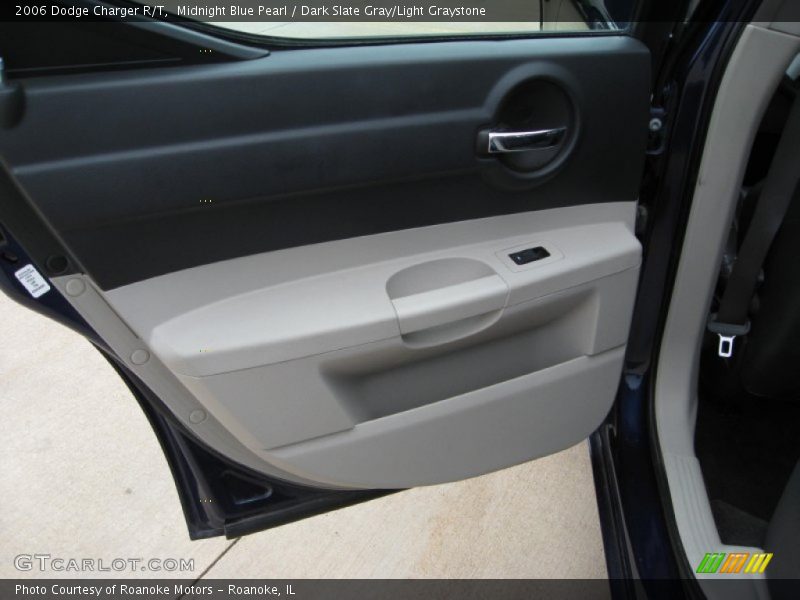 Midnight Blue Pearl / Dark Slate Gray/Light Graystone 2006 Dodge Charger R/T