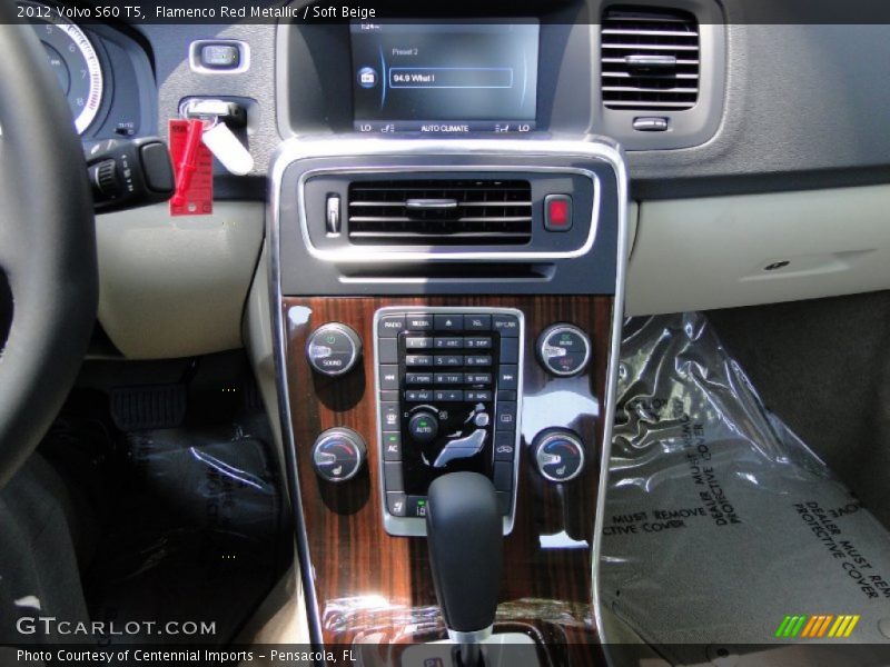 Controls of 2012 S60 T5