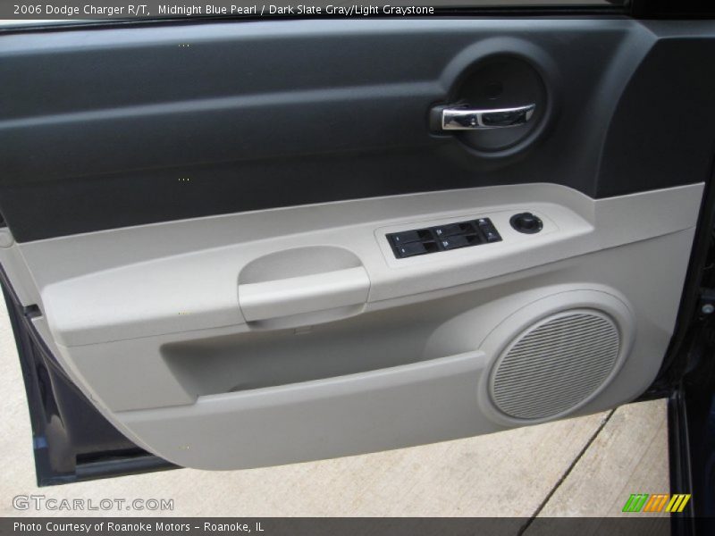 Midnight Blue Pearl / Dark Slate Gray/Light Graystone 2006 Dodge Charger R/T