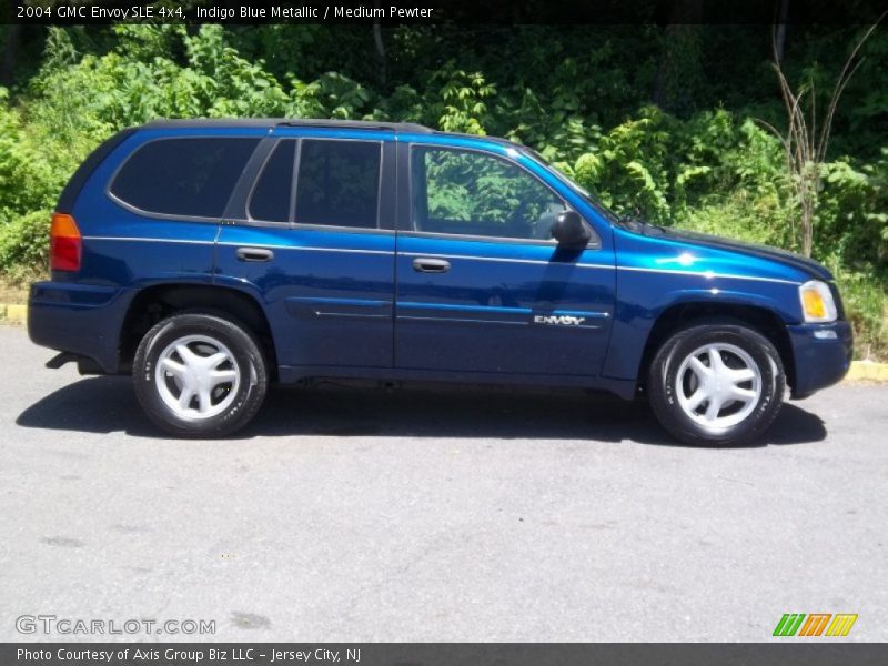 Indigo Blue Metallic / Medium Pewter 2004 GMC Envoy SLE 4x4
