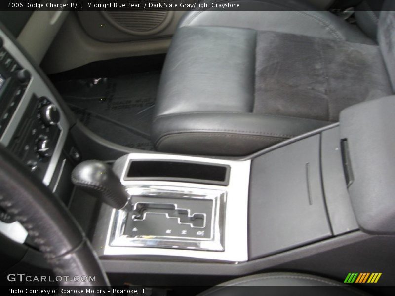 Midnight Blue Pearl / Dark Slate Gray/Light Graystone 2006 Dodge Charger R/T