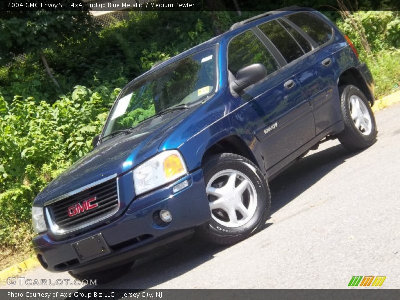 Indigo Blue Metallic / Medium Pewter 2004 GMC Envoy SLE 4x4