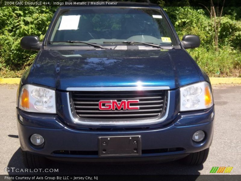 Indigo Blue Metallic / Medium Pewter 2004 GMC Envoy SLE 4x4