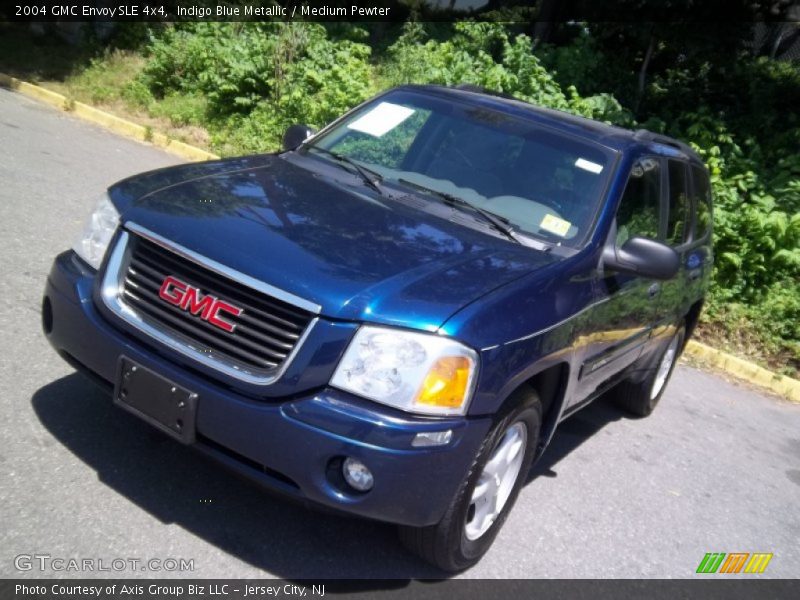 Indigo Blue Metallic / Medium Pewter 2004 GMC Envoy SLE 4x4