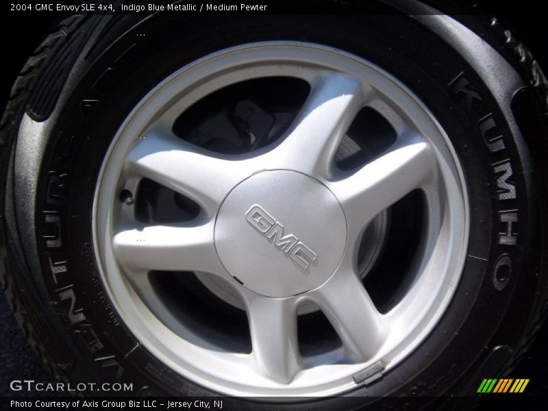 Indigo Blue Metallic / Medium Pewter 2004 GMC Envoy SLE 4x4