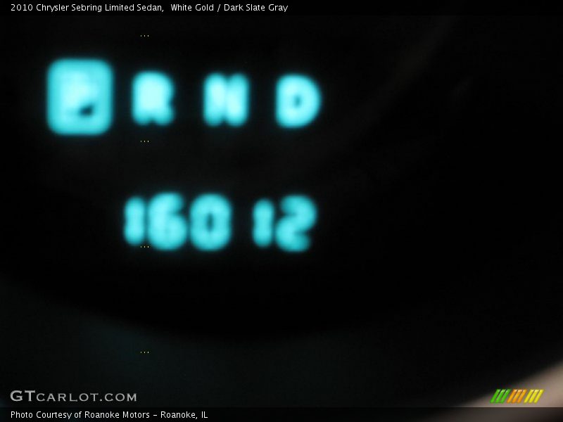 White Gold / Dark Slate Gray 2010 Chrysler Sebring Limited Sedan