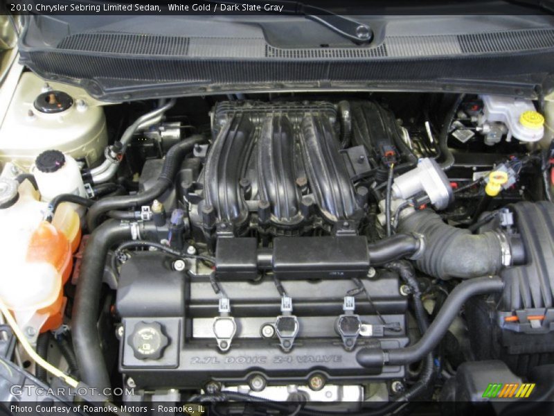  2010 Sebring Limited Sedan Engine - 2.7 Liter Flex-Fuel DOHC 24-Valve V6