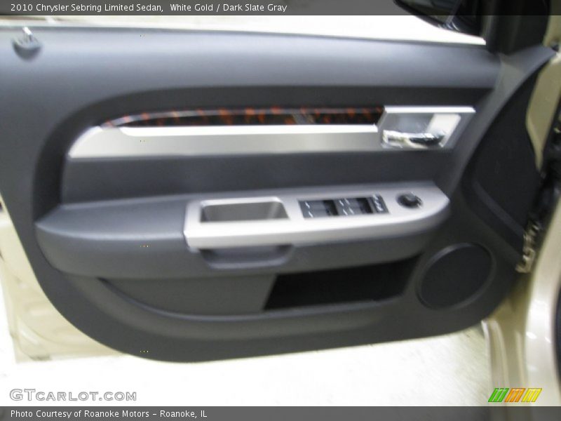 White Gold / Dark Slate Gray 2010 Chrysler Sebring Limited Sedan