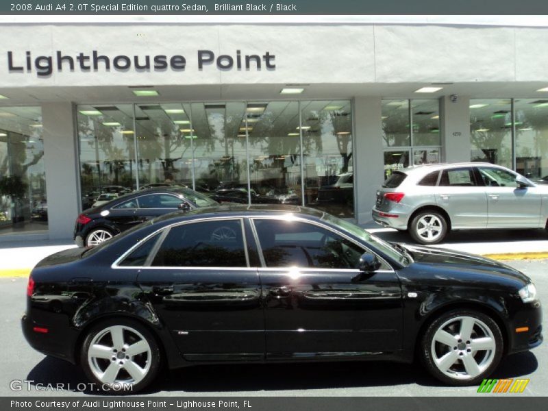 Brilliant Black / Black 2008 Audi A4 2.0T Special Edition quattro Sedan