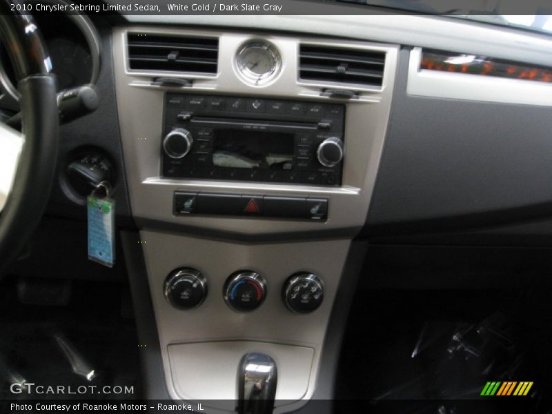 White Gold / Dark Slate Gray 2010 Chrysler Sebring Limited Sedan